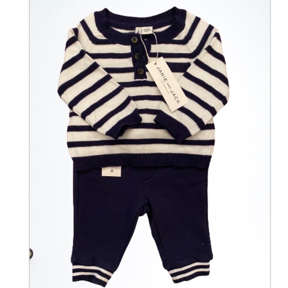Janie and Jack 3-6 mos Sailor suit